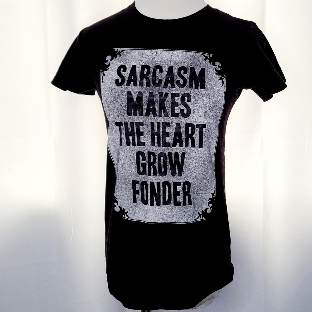 “Sarcasm Makes the Heart Grow Fonder” T-Shirt